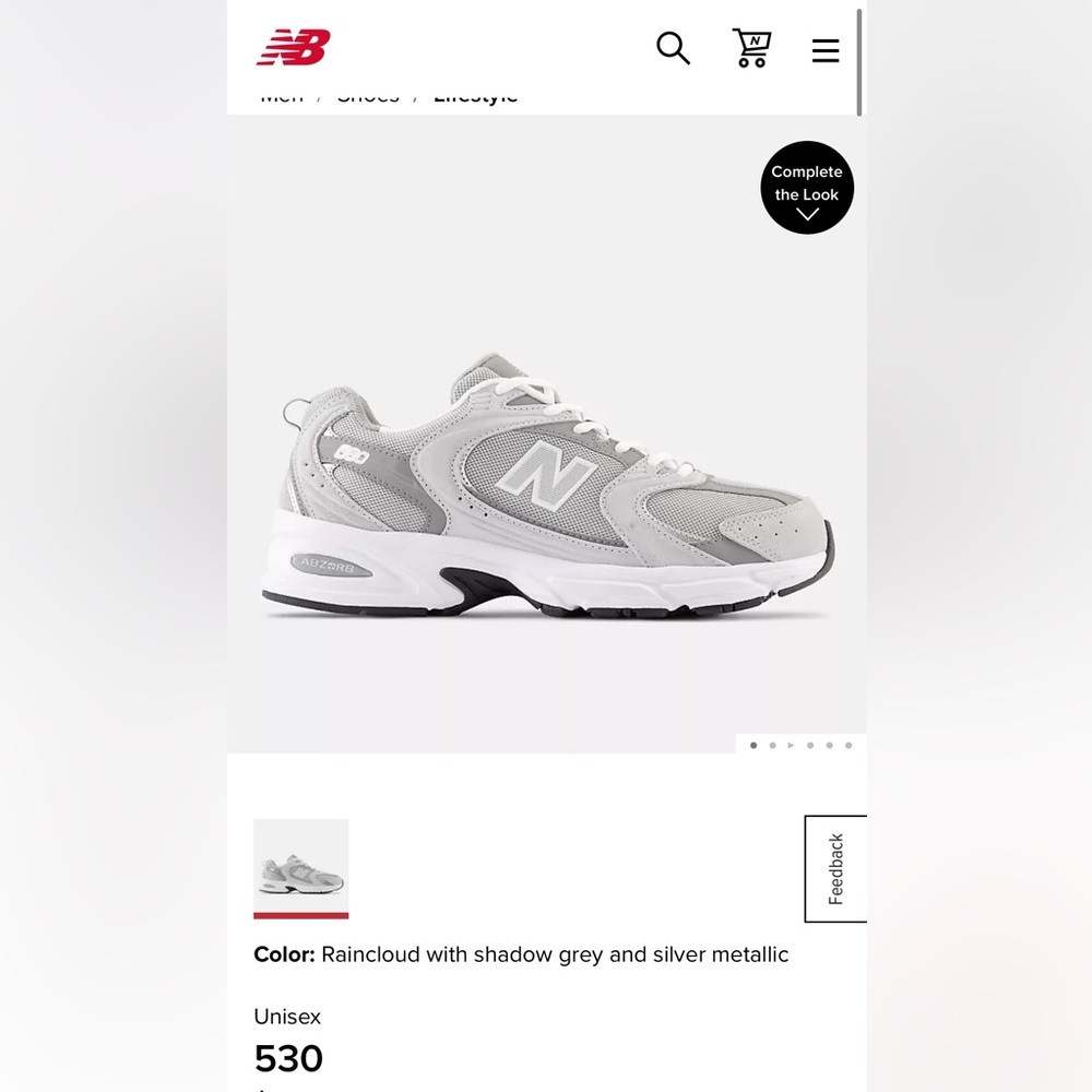 Brand new NEW BALANCE 530 never worn